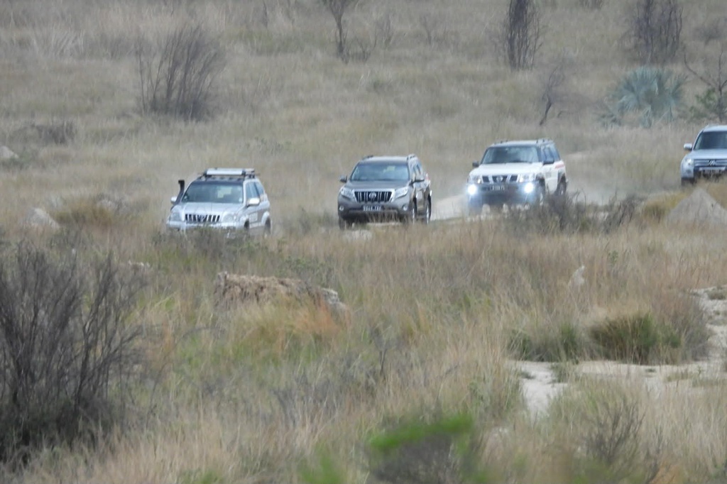convoi de 4x4